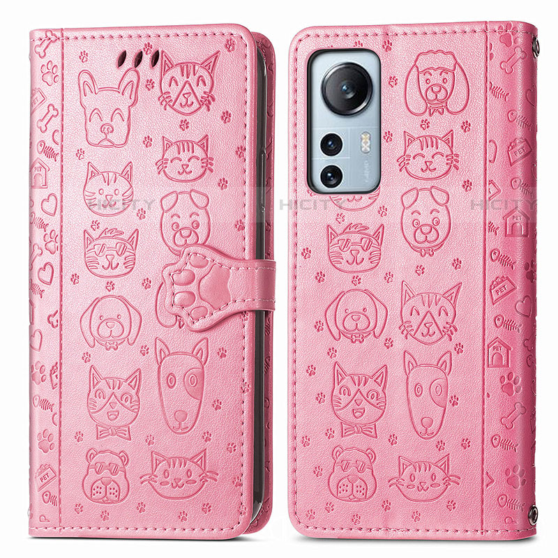 Funda de Cuero Cartera con Soporte Patron de Moda Carcasa L01 para Xiaomi Mi 12 Lite 5G