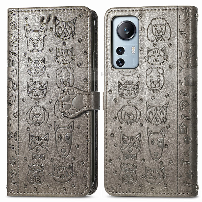 Funda de Cuero Cartera con Soporte Patron de Moda Carcasa L01 para Xiaomi Mi 12 Lite 5G