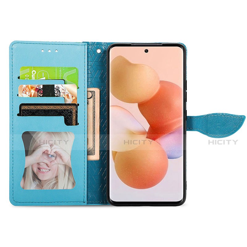 Funda de Cuero Cartera con Soporte Patron de Moda Carcasa L02 para Xiaomi Mi 12 5G