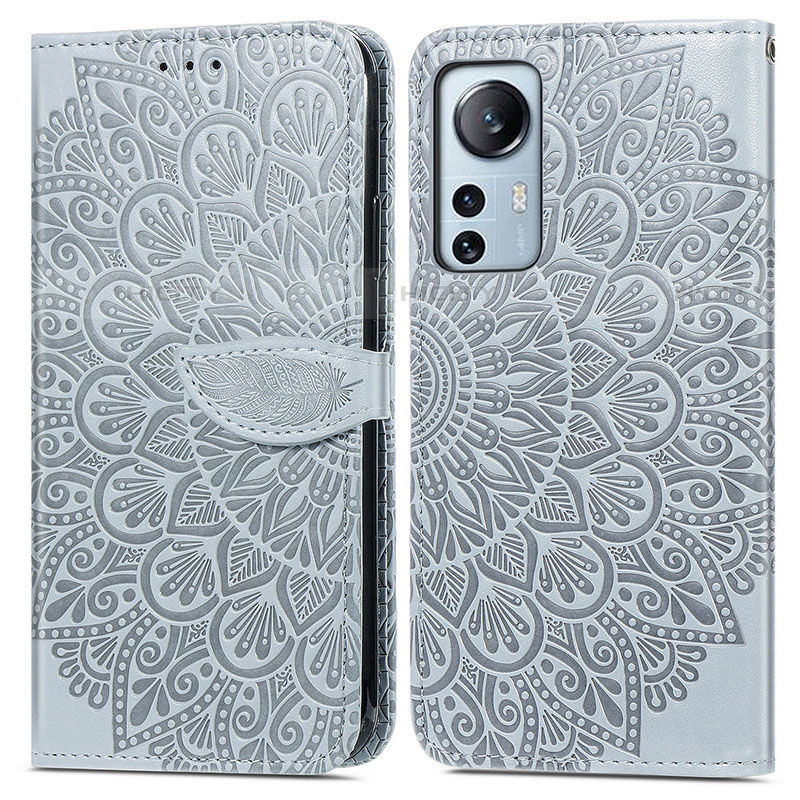 Funda de Cuero Cartera con Soporte Patron de Moda Carcasa L02 para Xiaomi Mi 12 Lite 5G