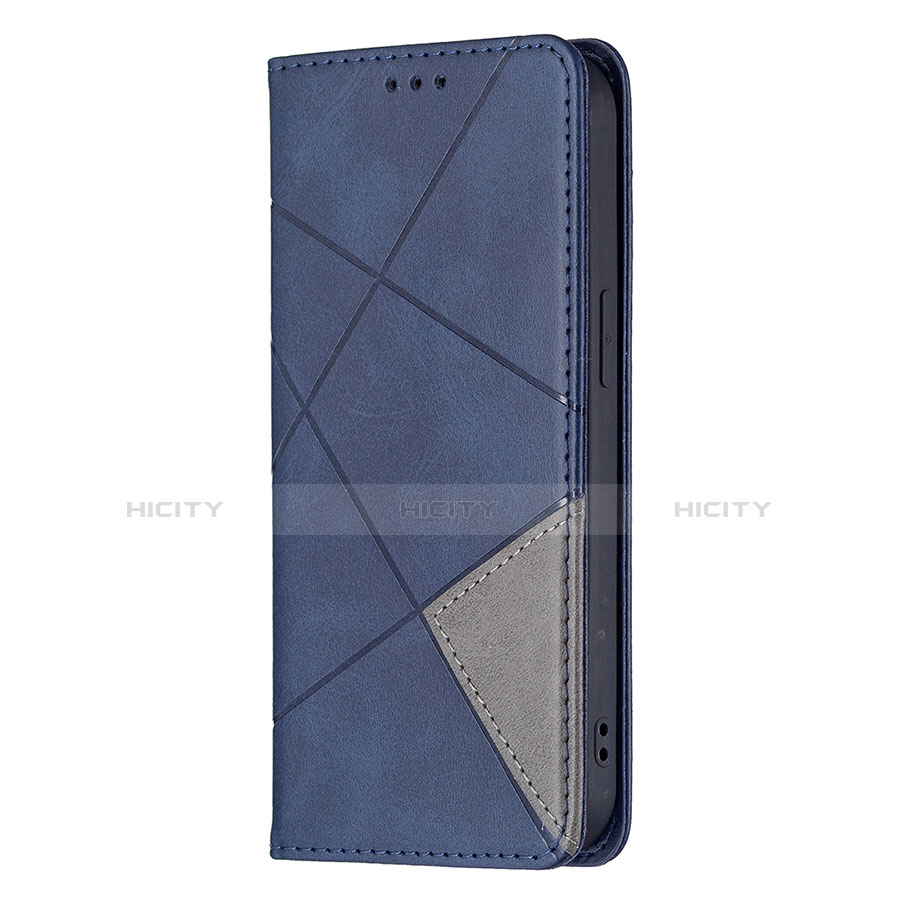 Funda de Cuero Cartera con Soporte Patron de Moda Carcasa L04 para Apple iPhone 13 Azul