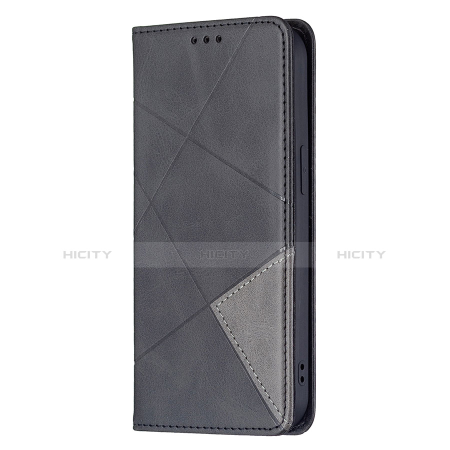 Funda de Cuero Cartera con Soporte Patron de Moda Carcasa L04 para Apple iPhone 13 Negro