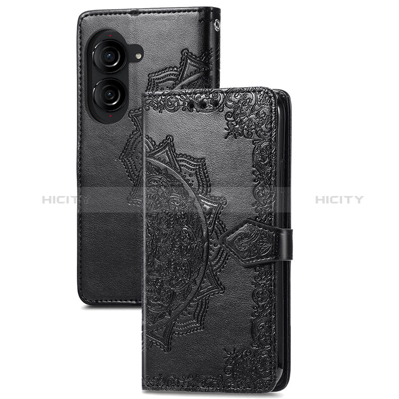 Funda de Cuero Cartera con Soporte Patron de Moda Carcasa para Asus ZenFone 10