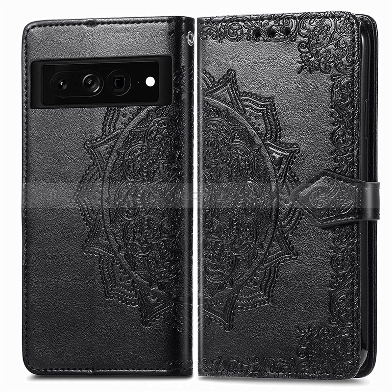 Funda de Cuero Cartera con Soporte Patron de Moda Carcasa para Google Pixel 7 Pro 5G