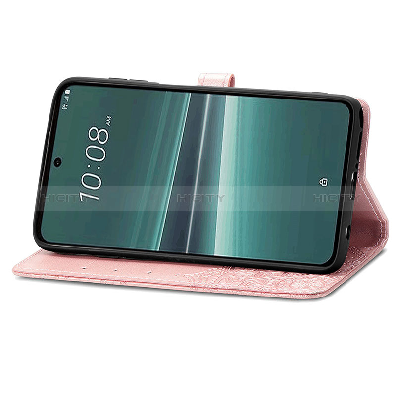 Funda de Cuero Cartera con Soporte Patron de Moda Carcasa para HTC U23 Pro 5G