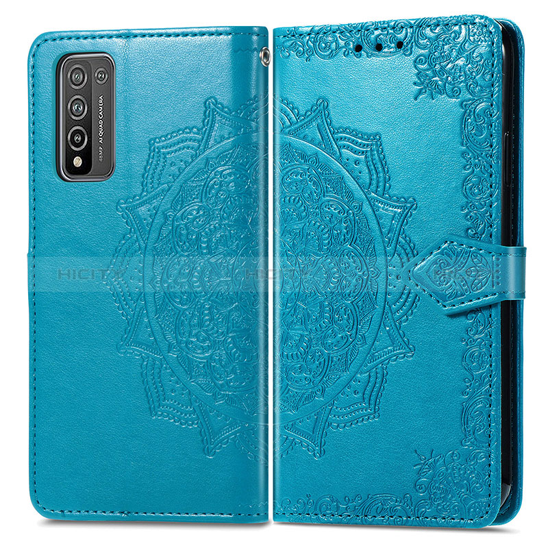 Funda de Cuero Cartera con Soporte Patron de Moda Carcasa para Huawei Honor 10X Lite