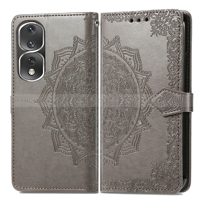 Funda de Cuero Cartera con Soporte Patron de Moda Carcasa para Huawei Honor 80 Pro 5G