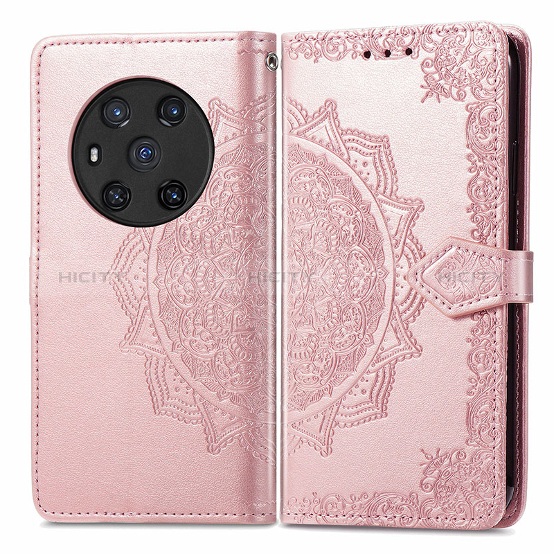 Funda de Cuero Cartera con Soporte Patron de Moda Carcasa para Huawei Honor Magic3 5G