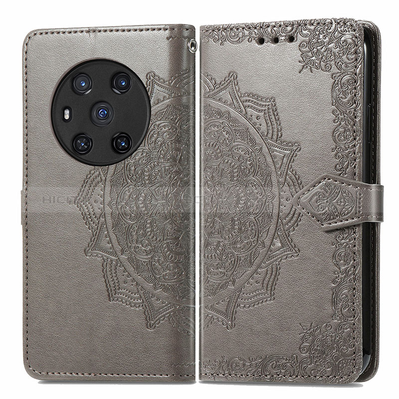 Funda de Cuero Cartera con Soporte Patron de Moda Carcasa para Huawei Honor Magic3 5G