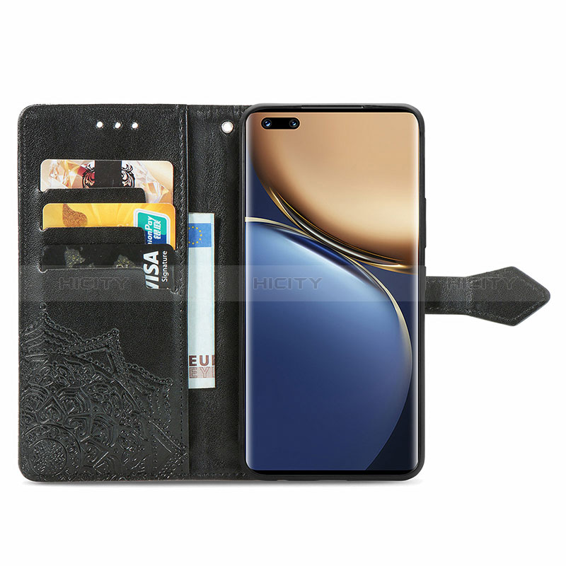 Funda de Cuero Cartera con Soporte Patron de Moda Carcasa para Huawei Honor Magic3 Pro 5G