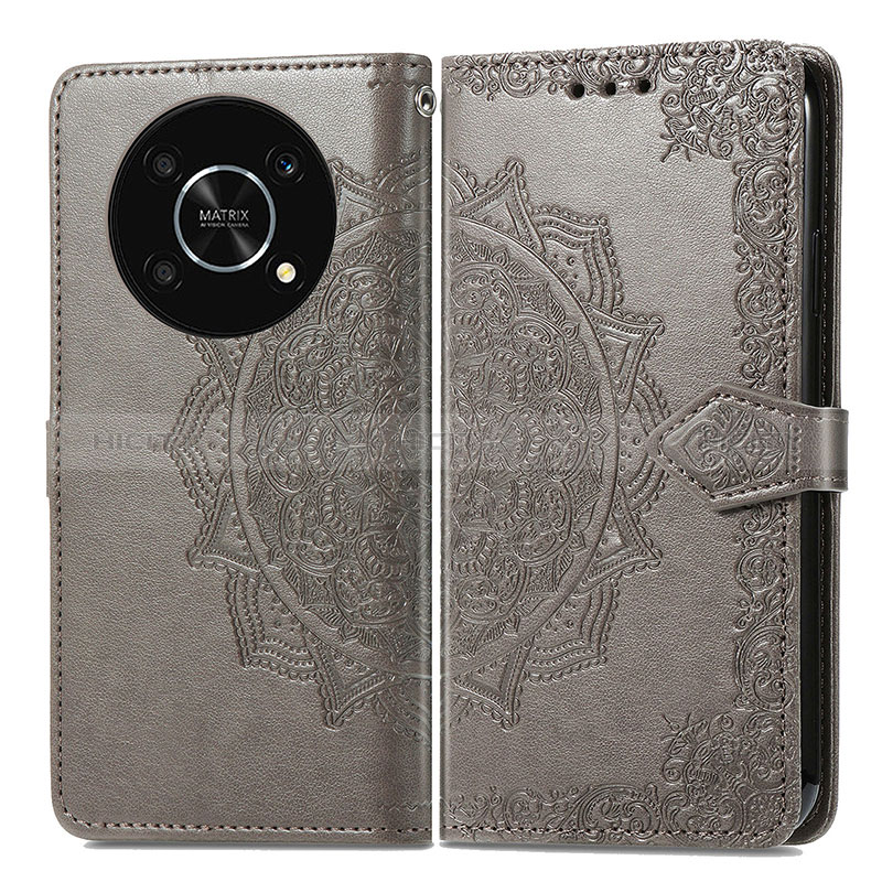 Funda de Cuero Cartera con Soporte Patron de Moda Carcasa para Huawei Honor Magic4 Lite 5G