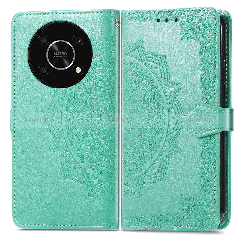 Funda de Cuero Cartera con Soporte Patron de Moda Carcasa para Huawei Honor Magic4 Lite 5G