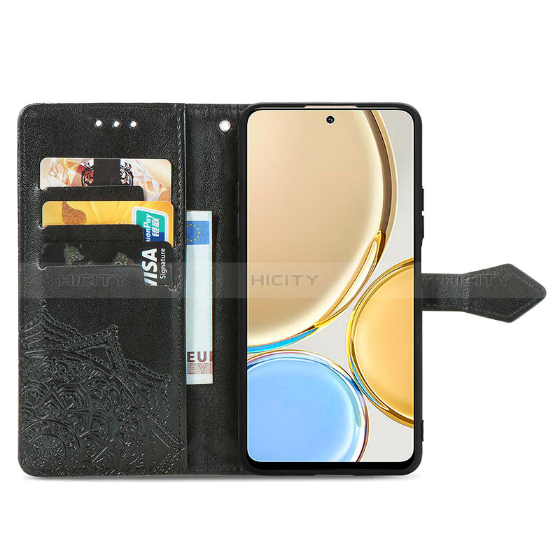 Funda de Cuero Cartera con Soporte Patron de Moda Carcasa para Huawei Honor Magic4 Lite 5G