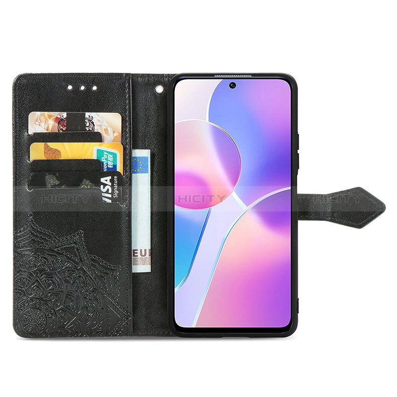 Funda de Cuero Cartera con Soporte Patron de Moda Carcasa para Huawei Honor X30i