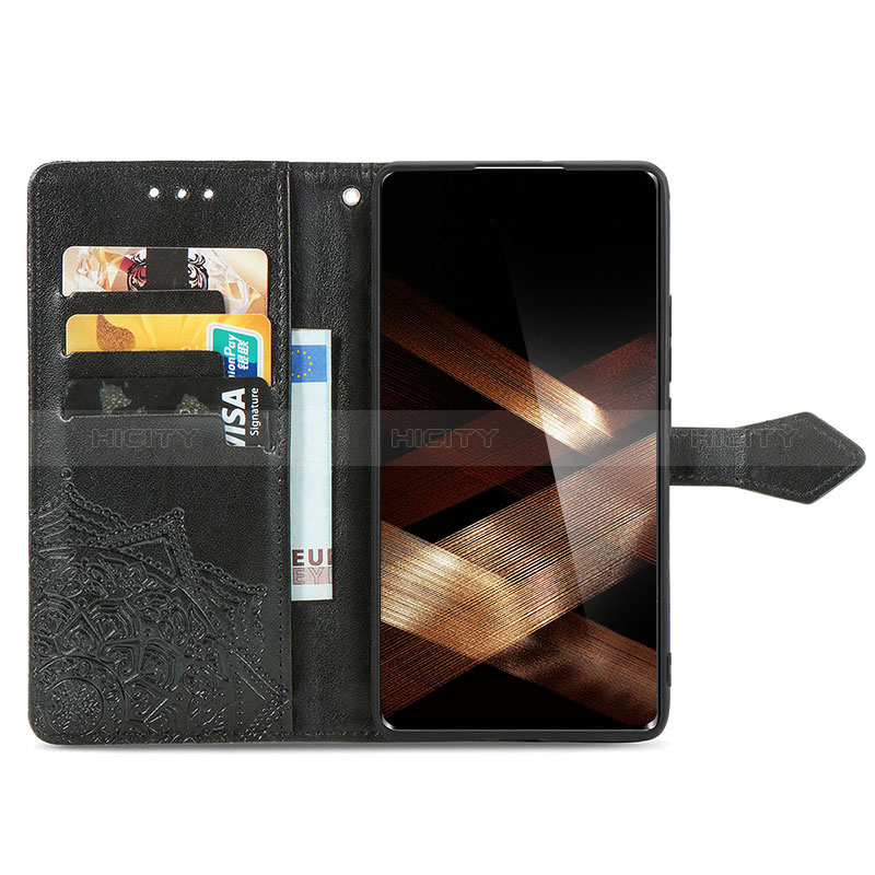 Funda de Cuero Cartera con Soporte Patron de Moda Carcasa para Huawei Honor X7b