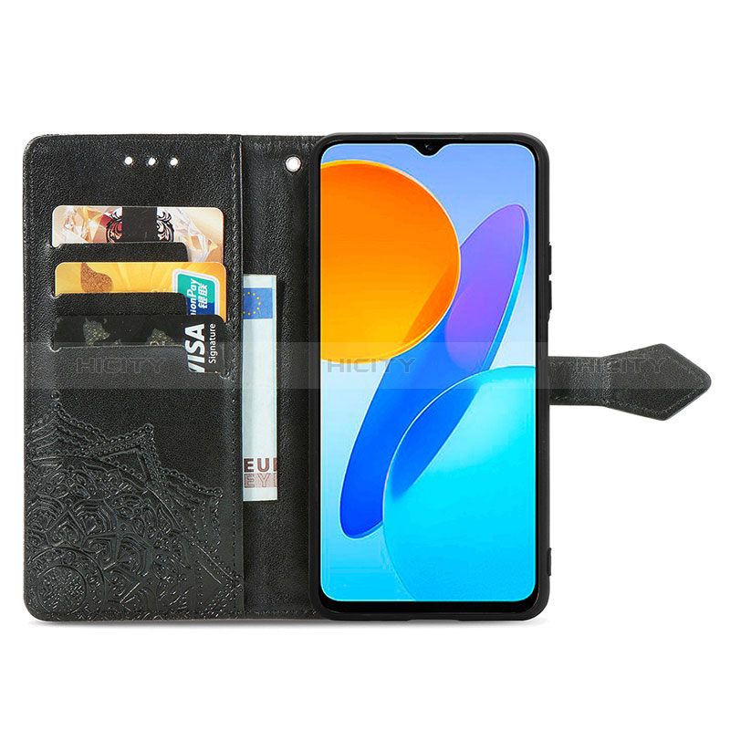 Funda de Cuero Cartera con Soporte Patron de Moda Carcasa para Huawei Honor X8 5G