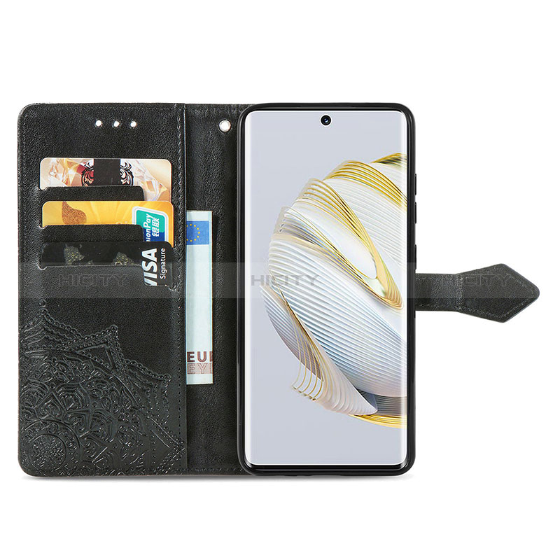 Funda de Cuero Cartera con Soporte Patron de Moda Carcasa para Huawei Nova 10