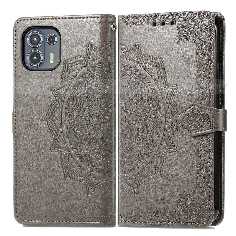 Funda de Cuero Cartera con Soporte Patron de Moda Carcasa para Motorola Moto Edge 20 Lite 5G