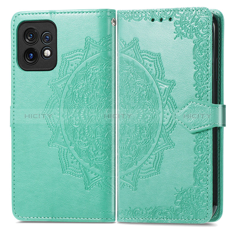 Funda de Cuero Cartera con Soporte Patron de Moda Carcasa para Motorola Moto Edge 40 Pro 5G