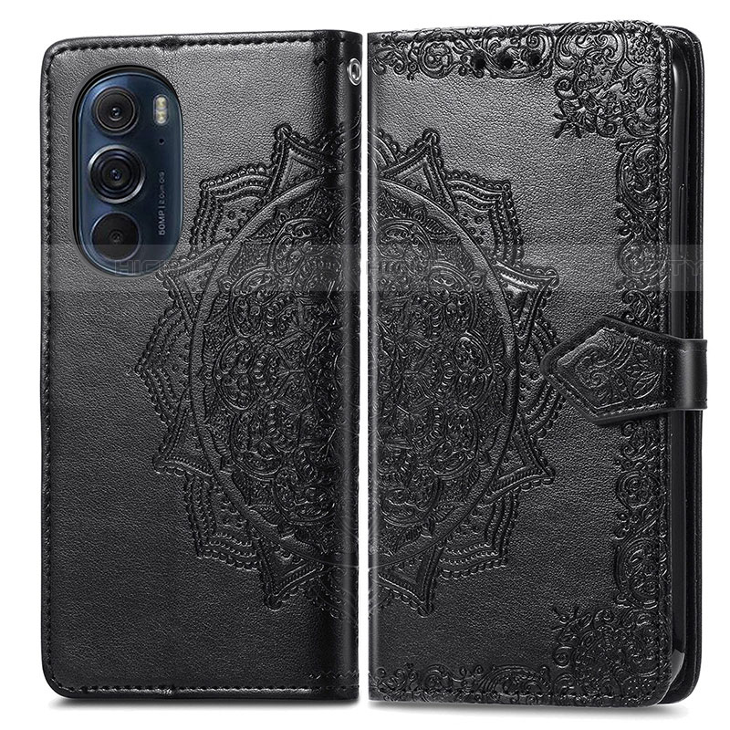 Funda de Cuero Cartera con Soporte Patron de Moda Carcasa para Motorola Moto Edge X30 5G