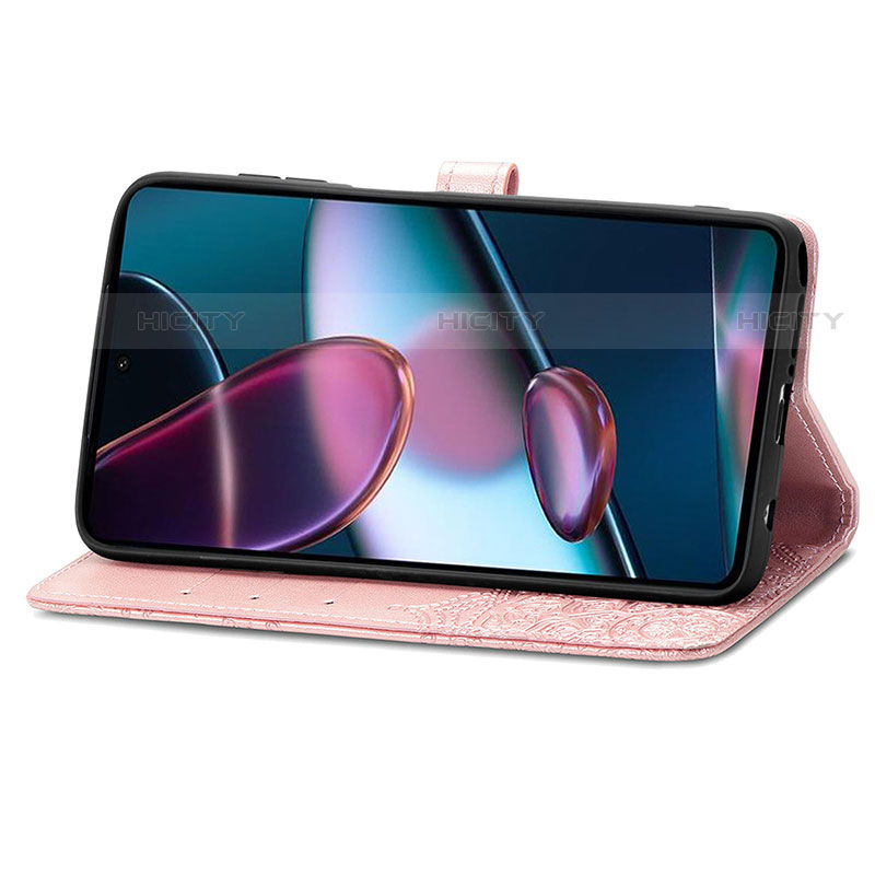 Funda de Cuero Cartera con Soporte Patron de Moda Carcasa para Motorola Moto Edge X30 5G