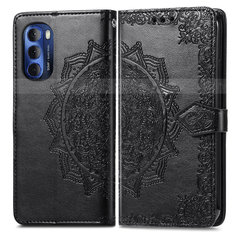 Funda de Cuero Cartera con Soporte Patron de Moda Carcasa para Motorola Moto G Stylus (2022) 4G