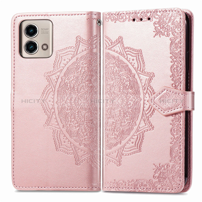 Funda de Cuero Cartera con Soporte Patron de Moda Carcasa para Motorola Moto G Stylus (2023) 4G