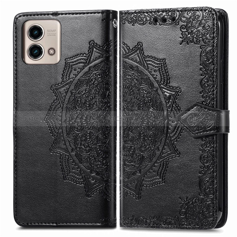 Funda de Cuero Cartera con Soporte Patron de Moda Carcasa para Motorola Moto G Stylus (2023) 4G