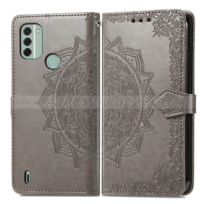 Funda de Cuero Cartera con Soporte Patron de Moda Carcasa para Nokia C31