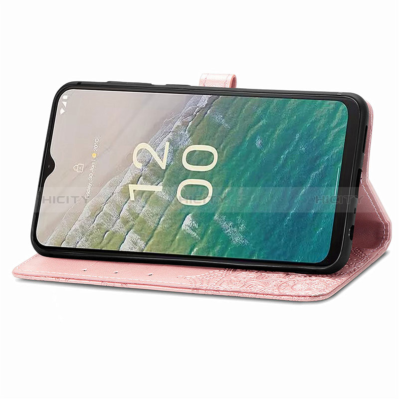 Funda de Cuero Cartera con Soporte Patron de Moda Carcasa para Nokia C32