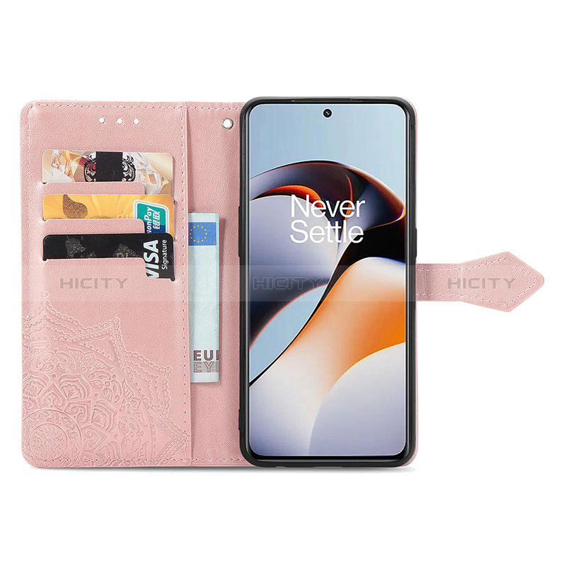 Funda de Cuero Cartera con Soporte Patron de Moda Carcasa para OnePlus 11R 5G