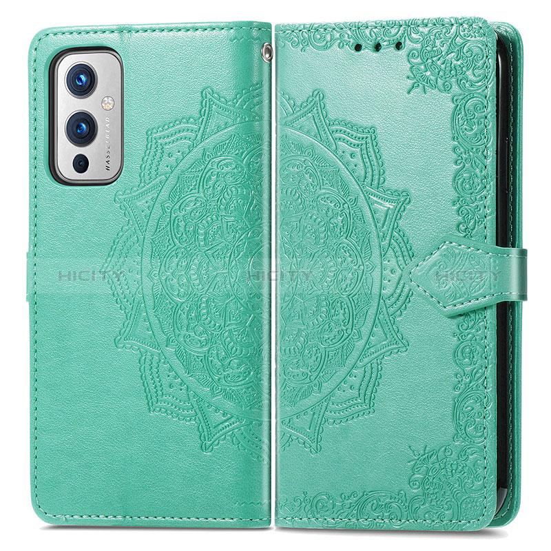 Funda de Cuero Cartera con Soporte Patron de Moda Carcasa para OnePlus 9 5G