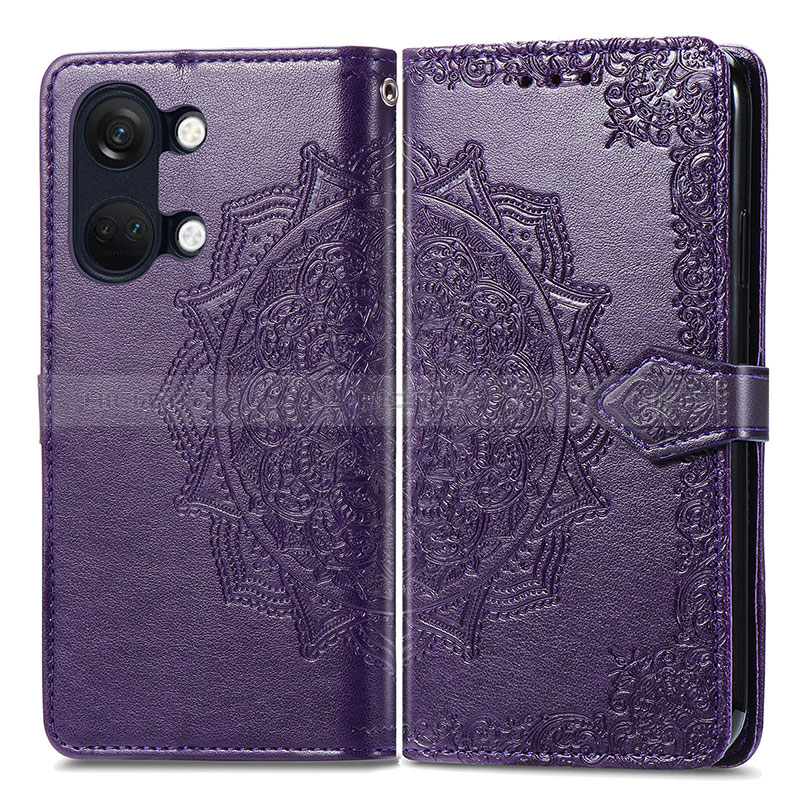 Funda de Cuero Cartera con Soporte Patron de Moda Carcasa para OnePlus Nord 3 5G