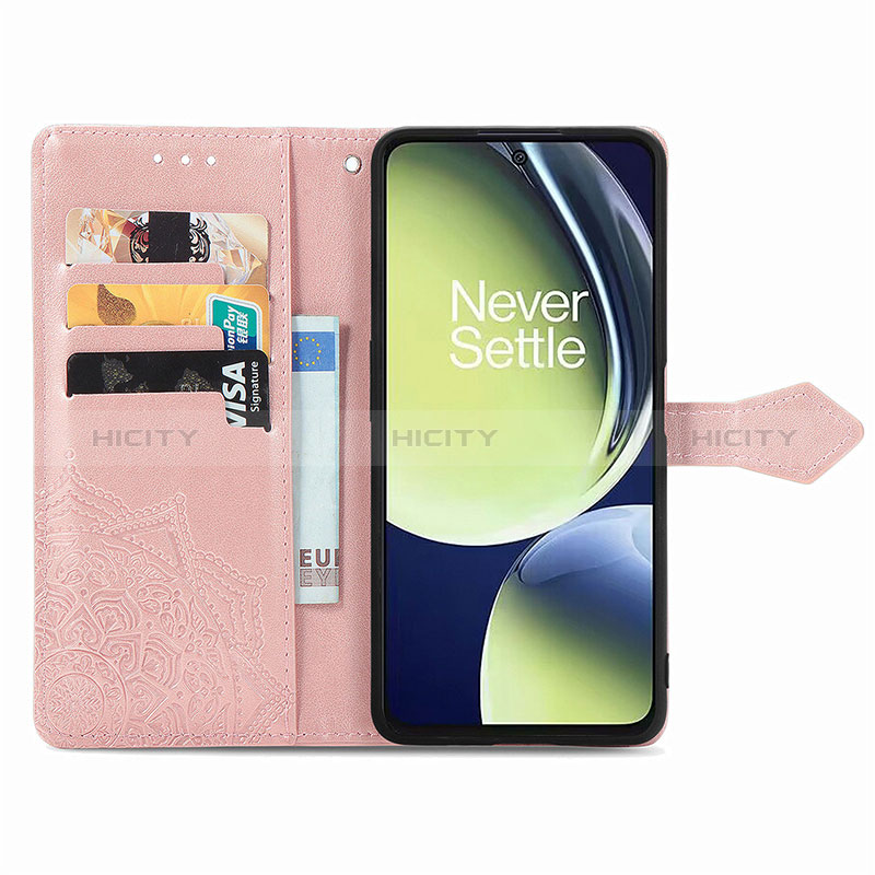 Funda de Cuero Cartera con Soporte Patron de Moda Carcasa para OnePlus Nord CE 3 5G