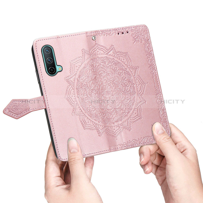 Funda de Cuero Cartera con Soporte Patron de Moda Carcasa para OnePlus Nord CE 5G