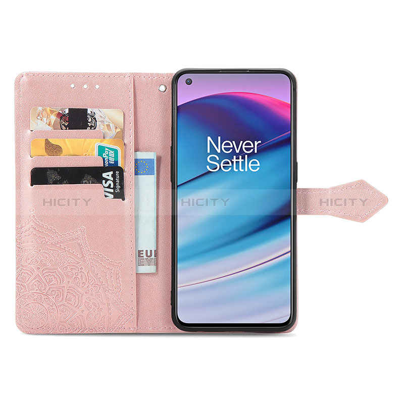 Funda de Cuero Cartera con Soporte Patron de Moda Carcasa para OnePlus Nord CE 5G