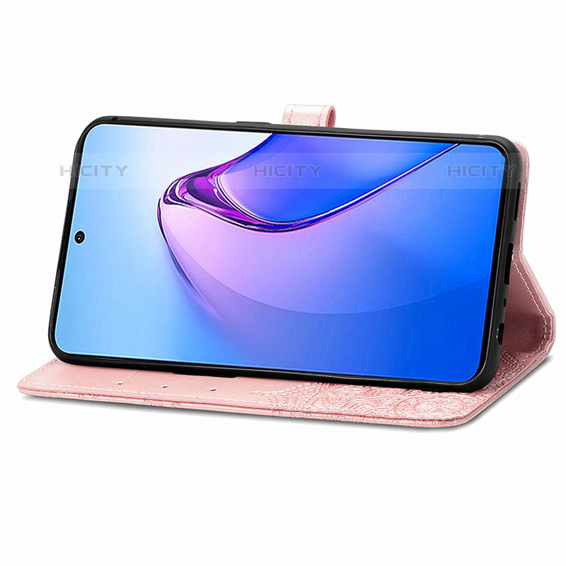 Funda de Cuero Cartera con Soporte Patron de Moda Carcasa para Oppo Reno8 Pro 5G