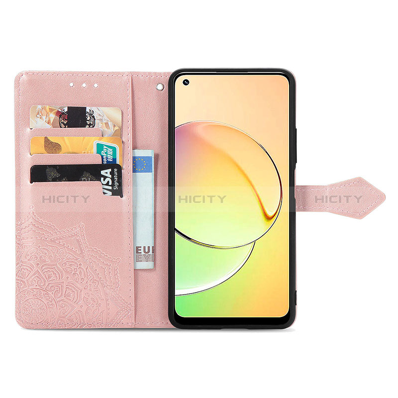 Funda de Cuero Cartera con Soporte Patron de Moda Carcasa para Realme 10 4G