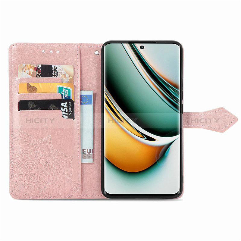 Funda de Cuero Cartera con Soporte Patron de Moda Carcasa para Realme 11 Pro+ Plus 5G