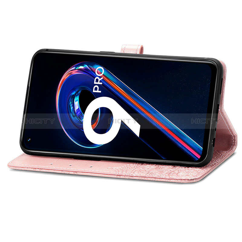 Funda de Cuero Cartera con Soporte Patron de Moda Carcasa para Realme 9 5G