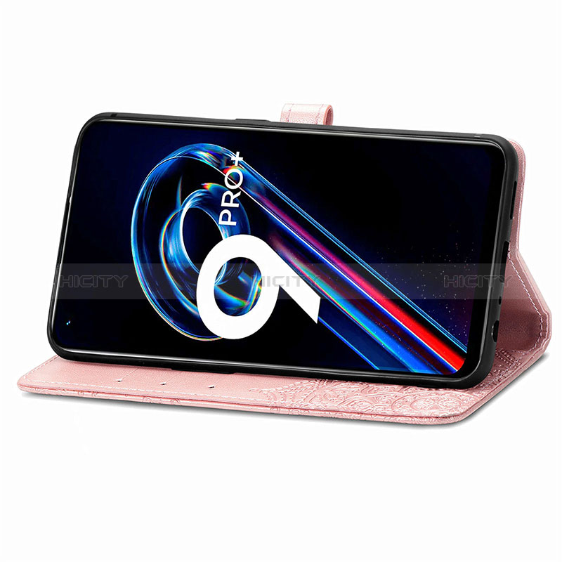 Funda de Cuero Cartera con Soporte Patron de Moda Carcasa para Realme 9 Pro+ Plus 5G