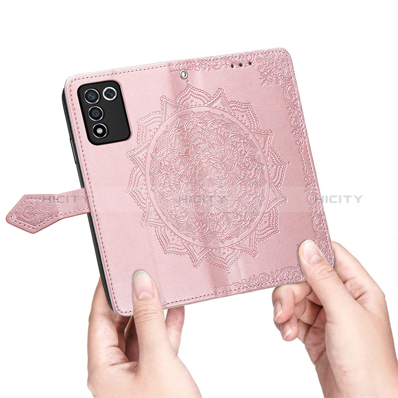 Funda de Cuero Cartera con Soporte Patron de Moda Carcasa para Realme 9 SE 5G