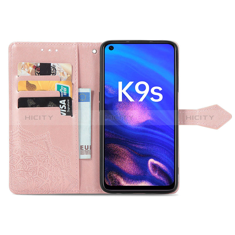 Funda de Cuero Cartera con Soporte Patron de Moda Carcasa para Realme 9 SE 5G