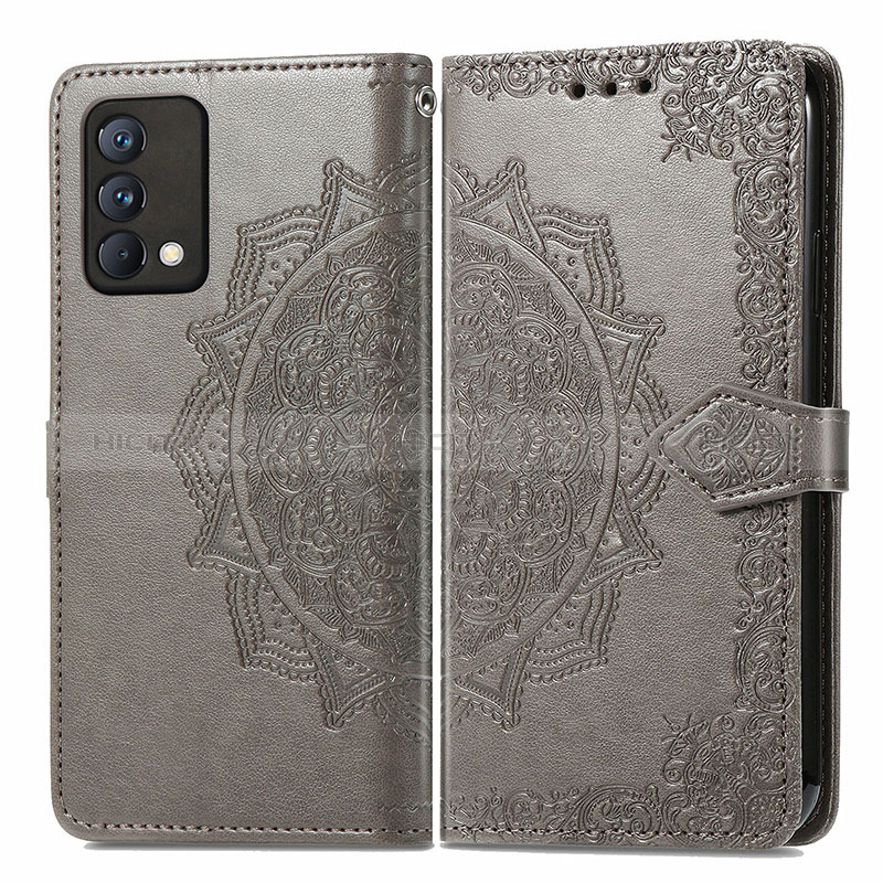 Funda de Cuero Cartera con Soporte Patron de Moda Carcasa para Realme GT Master 5G