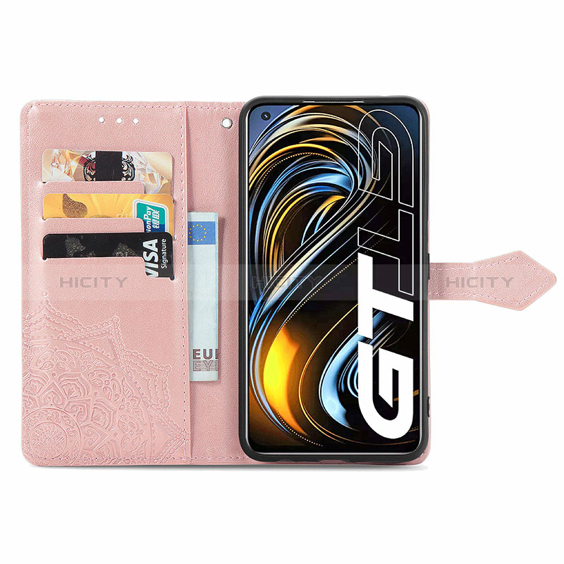 Funda de Cuero Cartera con Soporte Patron de Moda Carcasa para Realme GT Neo 2T 5G