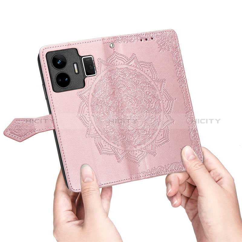 Funda de Cuero Cartera con Soporte Patron de Moda Carcasa para Realme GT Neo5 240W 5G