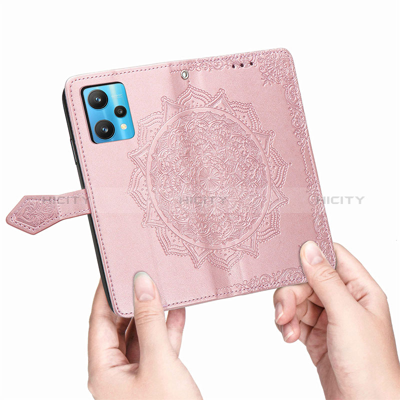 Funda de Cuero Cartera con Soporte Patron de Moda Carcasa para Realme Narzo 50 Pro 5G