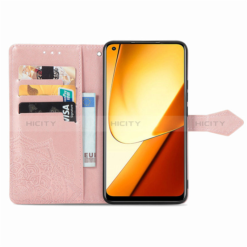 Funda de Cuero Cartera con Soporte Patron de Moda Carcasa para Realme Narzo 60 5G