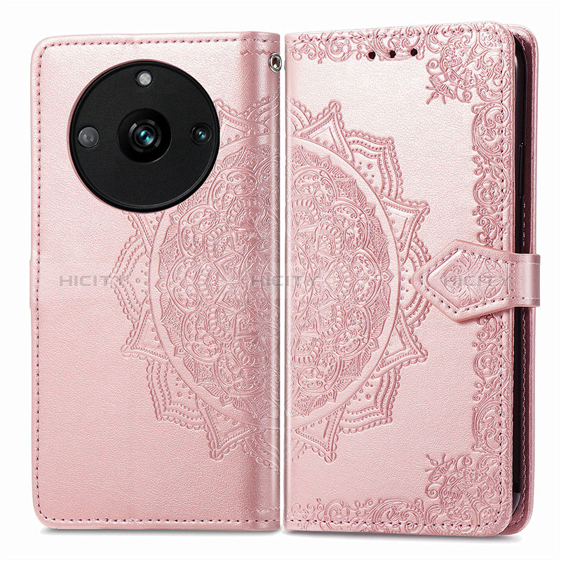 Funda de Cuero Cartera con Soporte Patron de Moda Carcasa para Realme Narzo 60 Pro 5G