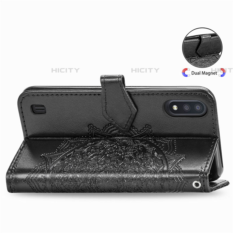 Funda de Cuero Cartera con Soporte Patron de Moda Carcasa para Samsung Galaxy A01 SM-A015